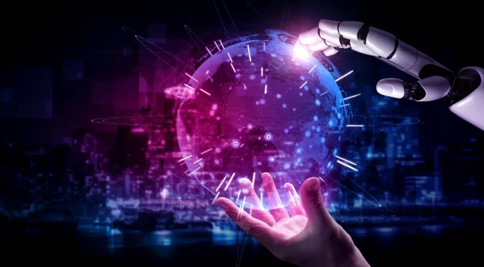 A futuristic interface showcasing cutting-edge technology concepts.