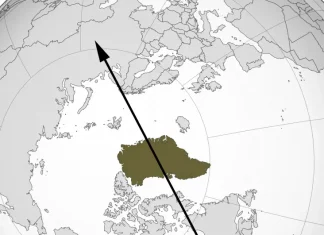 The Strategic Importance of Greenland: A Geopolitical Powerhouse A map highlighting Greenland’s strategic location in the Arctic.