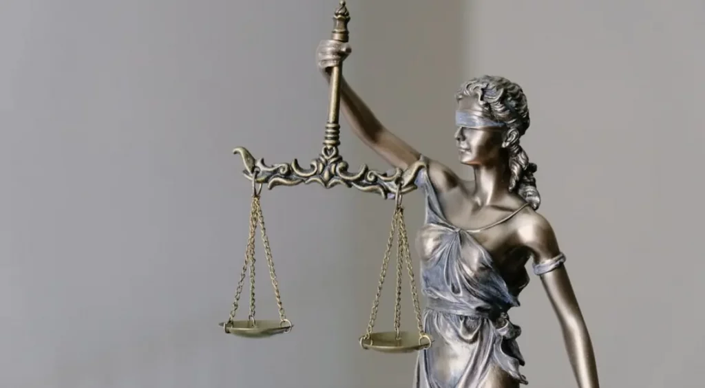 Scales of justice representing the legal implications of the death penalty order.