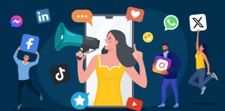 A collage of popular TikTok and social media trends from 2025.