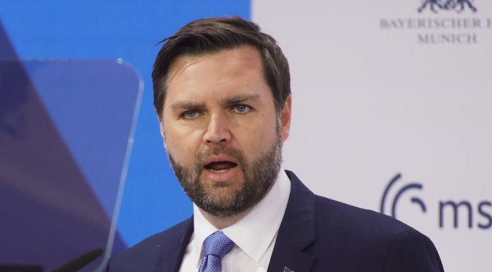 JD Vance Warns Zelenskyy: Shut Up and Obey Trump! JD Vance speaking at a press conference.