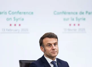 Europe in Panic Mode! Macron Calls Emergency Summit Over Trump’s Moves French President Emmanuel Macron speaks at an emergency summit.