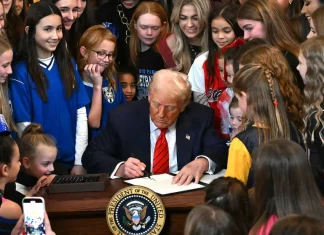 SECOND AMENDMENT VICTORY: Trump Bans Men Competing in Women’s Sports!