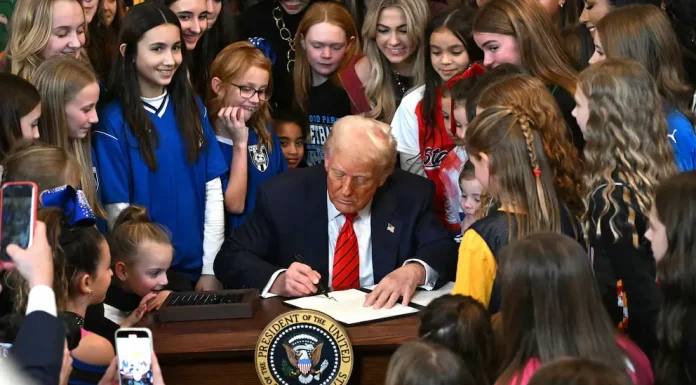 SECOND AMENDMENT VICTORY: Trump Bans Men Competing in Women’s Sports!